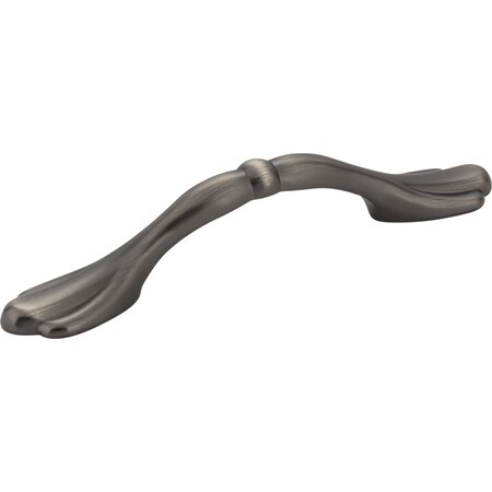 Elements 3" Center-to-Center Brushed Pewter Arcadia Cabinet Pull 516BNBDL